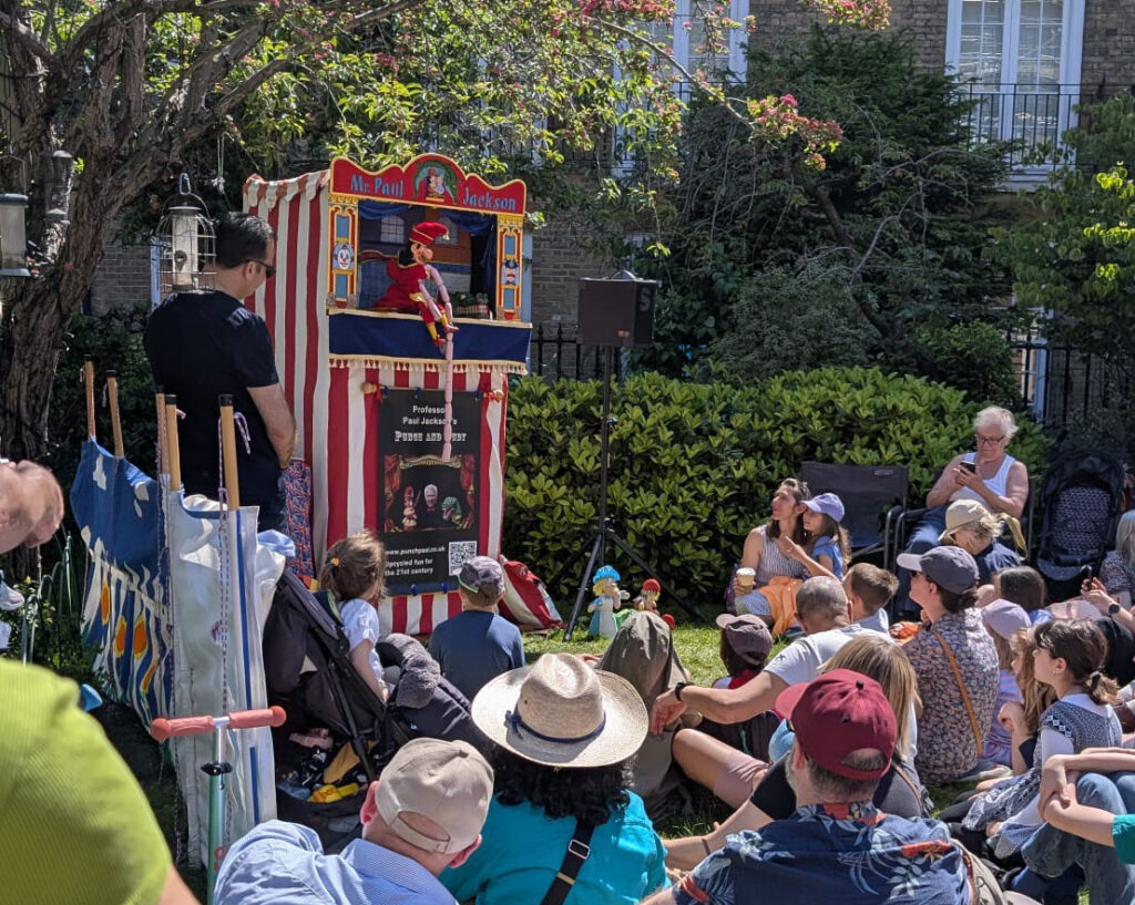 Punch & Judy at Covent Garden